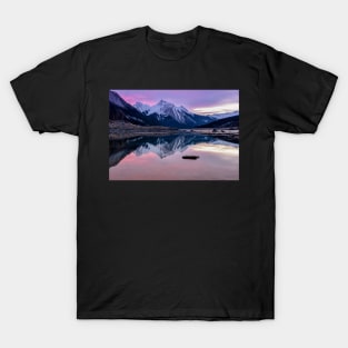 Pink Reflections of Medicine Lake T-Shirt